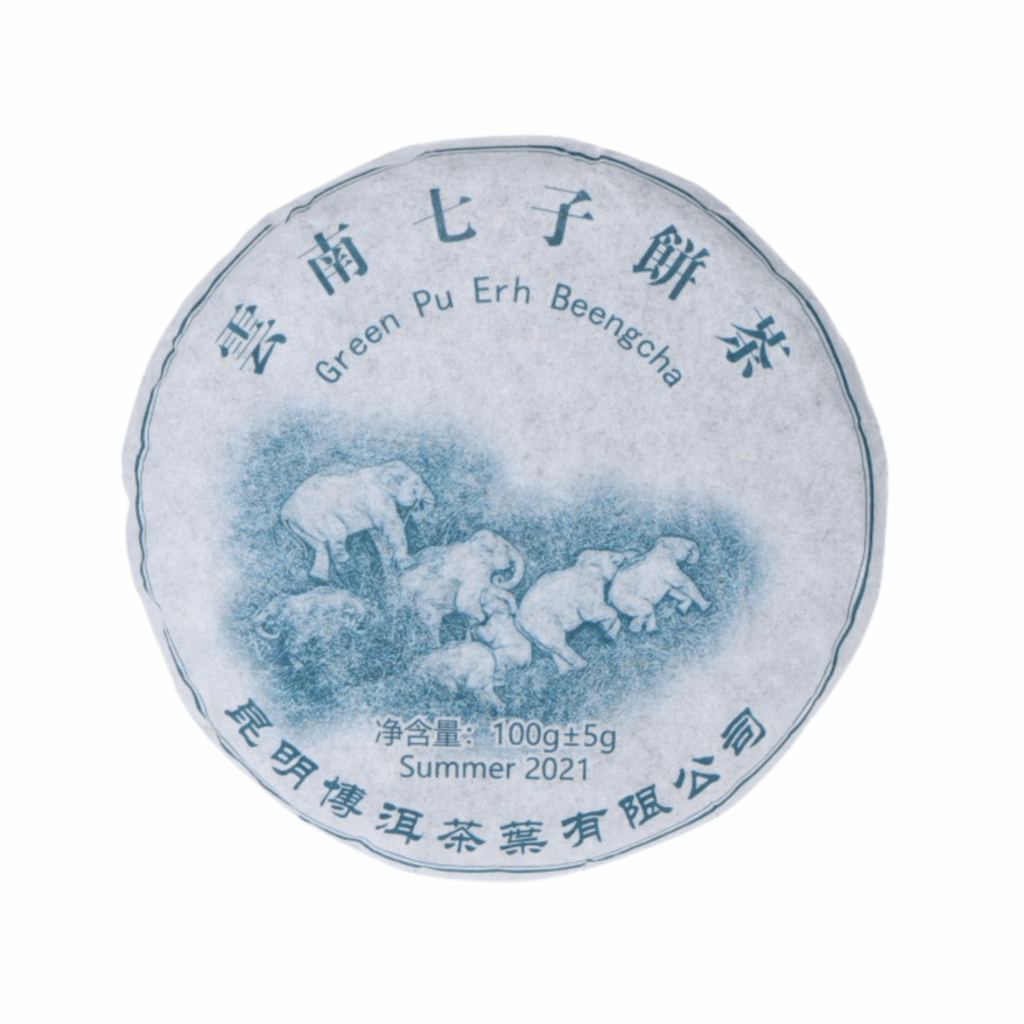 Pu-Erh Green Elephant Beeng Cha